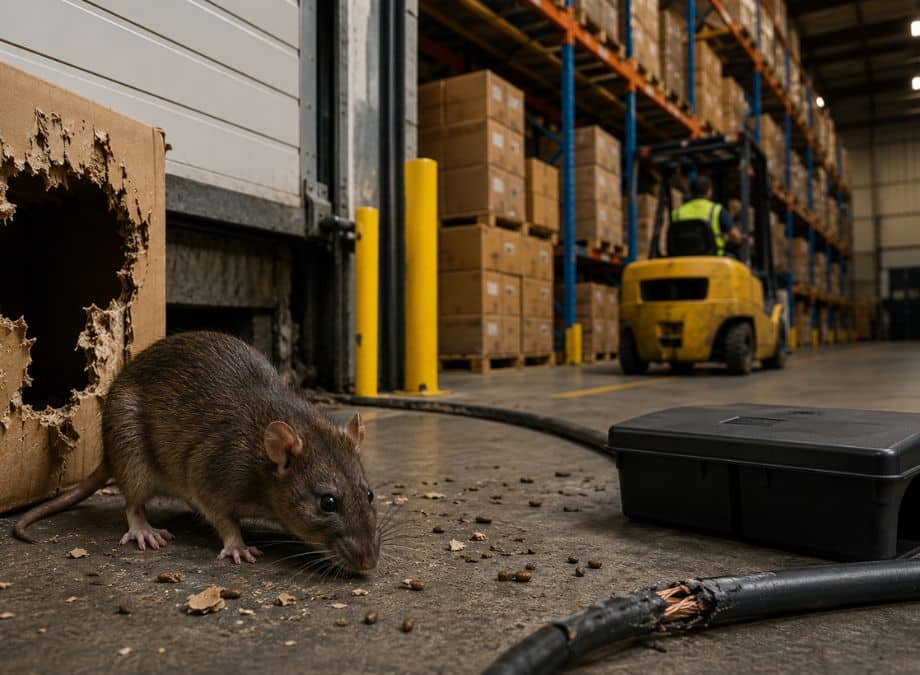 How Johannesburg Warehouses Protect Stock and Infrastructure from Rat Damage